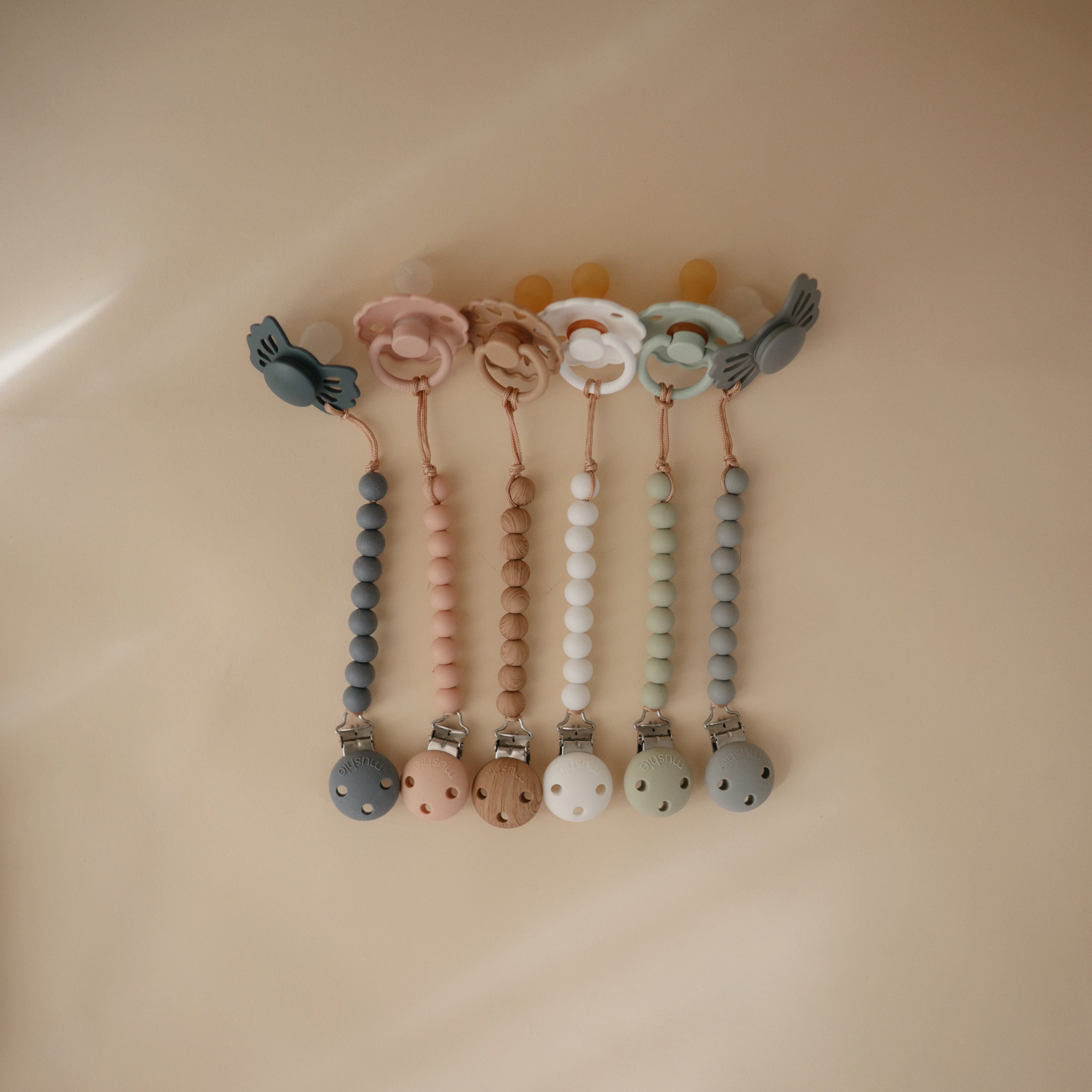 Image of FRIGG Lucky Symmetrical Silicone Pacifier 2-Pack (0-6 Months)